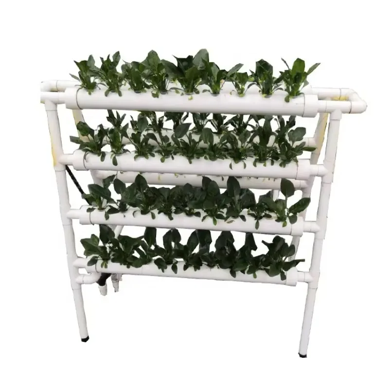Sistema idroponico per tubi in PVC per interni Sistema idroponico completo per l'agricoltura