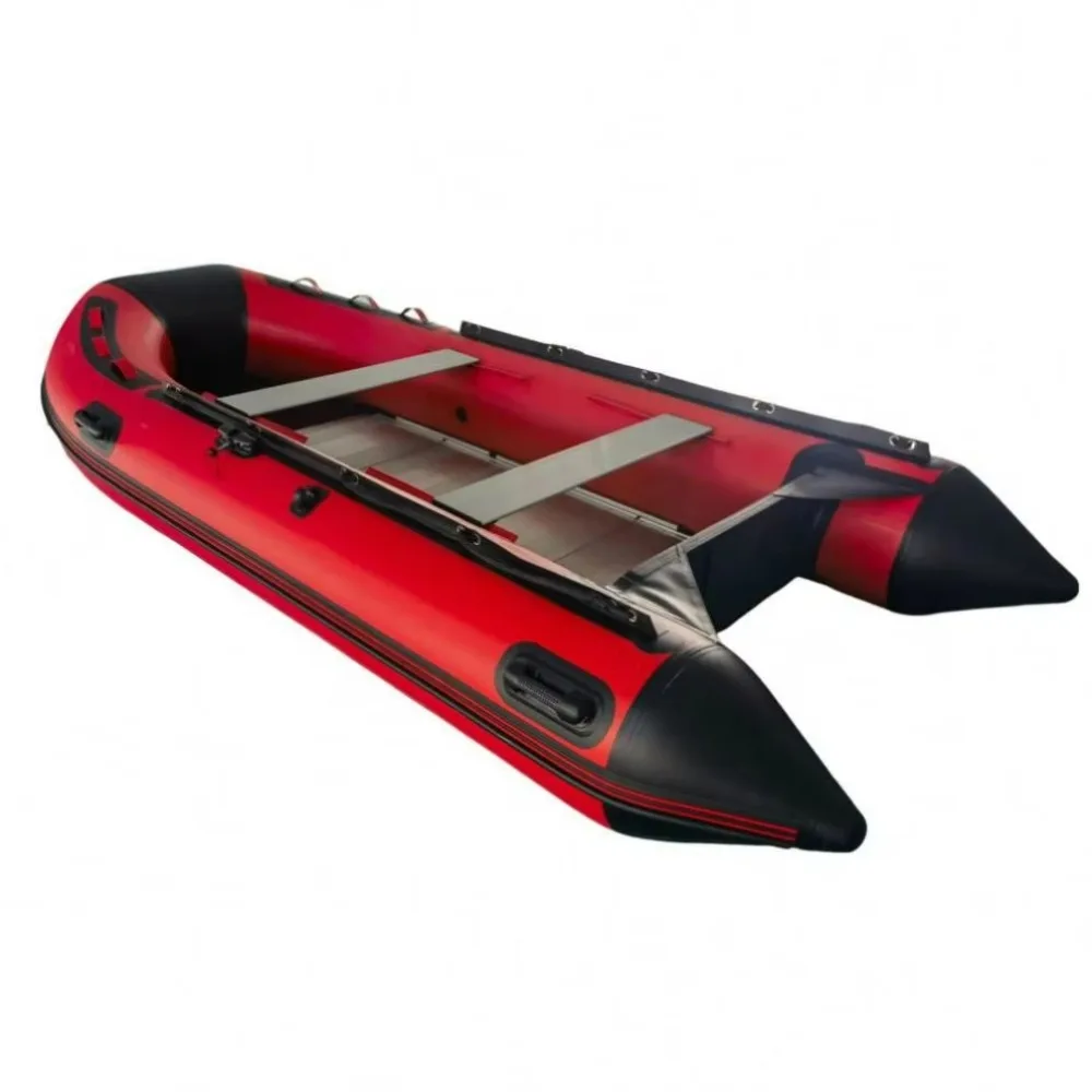 REACHSEA Rsdre 3m 300cm طول 4 أشخاص قارب قابل للنفخ لتخفيف الفيضانات مع محرك #4