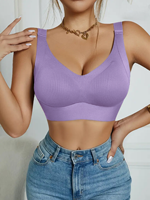 1pc Bras for Women No Underwire, Wireless Bras for Women Soft and Lightly, Adjustable Shoulder Straps
