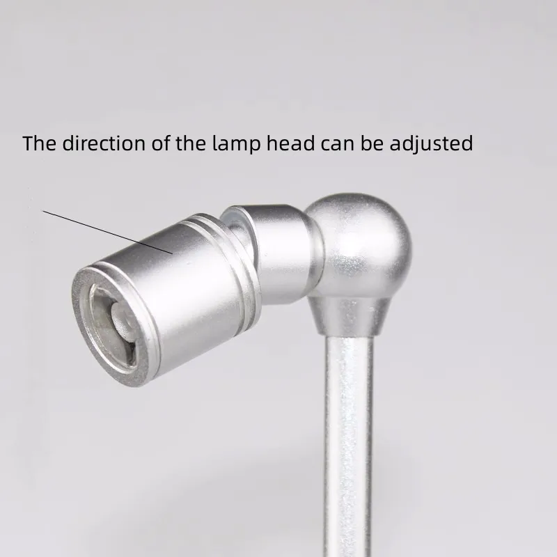 Led Pole Spotlight For Jewelry Jade and Cosmetics Display Stand Container Lamp 1W