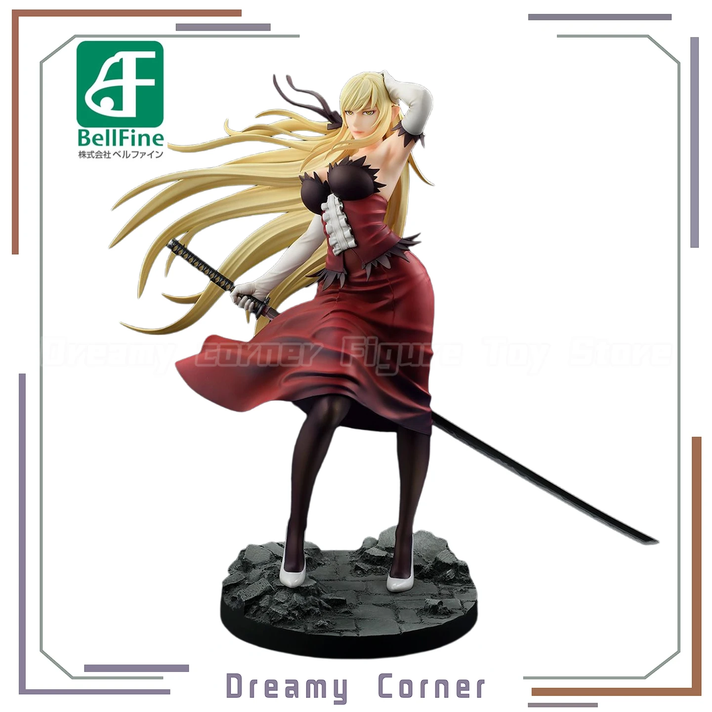 

В наличии: Фигурка Bell Fine Kizumonogatari KissShot в масштабе 1/7, аниме-фигурка