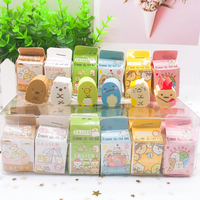 SUMIKKO GURASHI Cute Animal Rubber Eraser Pencil Eraser School Supplies Correction Tools Drawing Accessories children's day gift