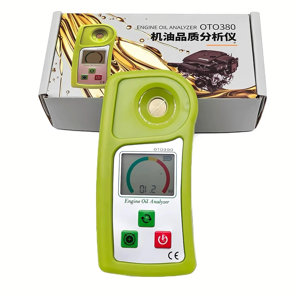 OTO380 Engine Oil Quality Tester Automotive Lubrication Oil Analyzer