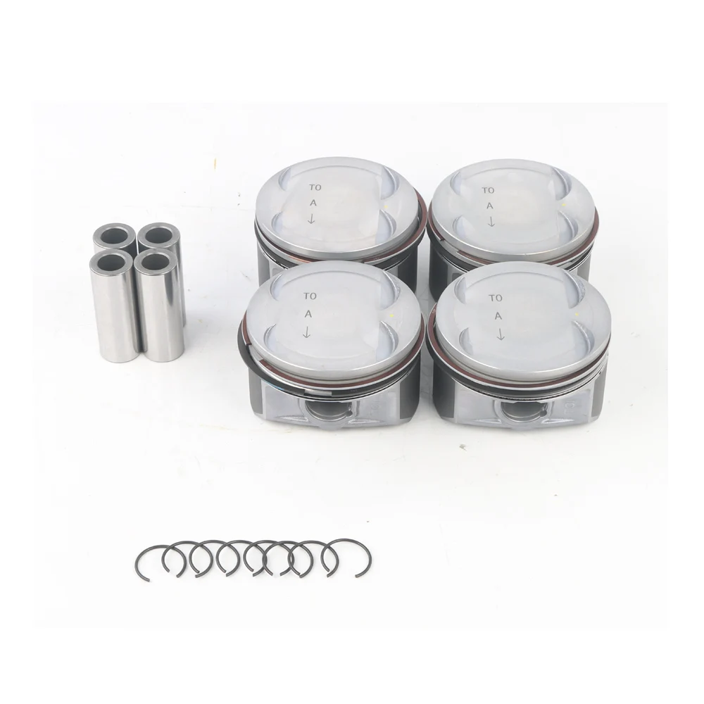 G4KF Engine Pistons Rings Set For 2009-2014 Kia Hyundai Genesis Coupe 2.0T Part# 23410-2C400 234102C400 Auto Engine parts