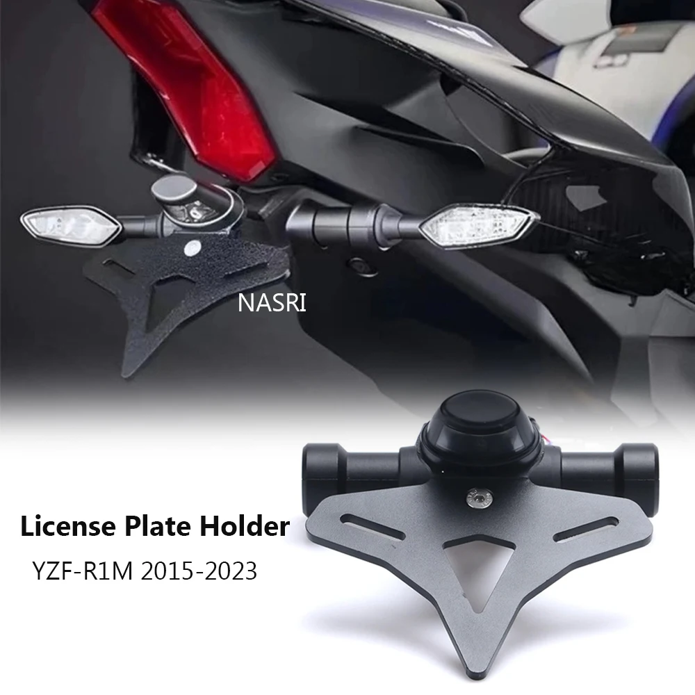 

NEW Motorcycle Rear Short Tail Stock License Plate Holder Tailstock Bracket Kit For Yamaha YZF-R1M YZFR1M YZF R1M 2015-2023 2022