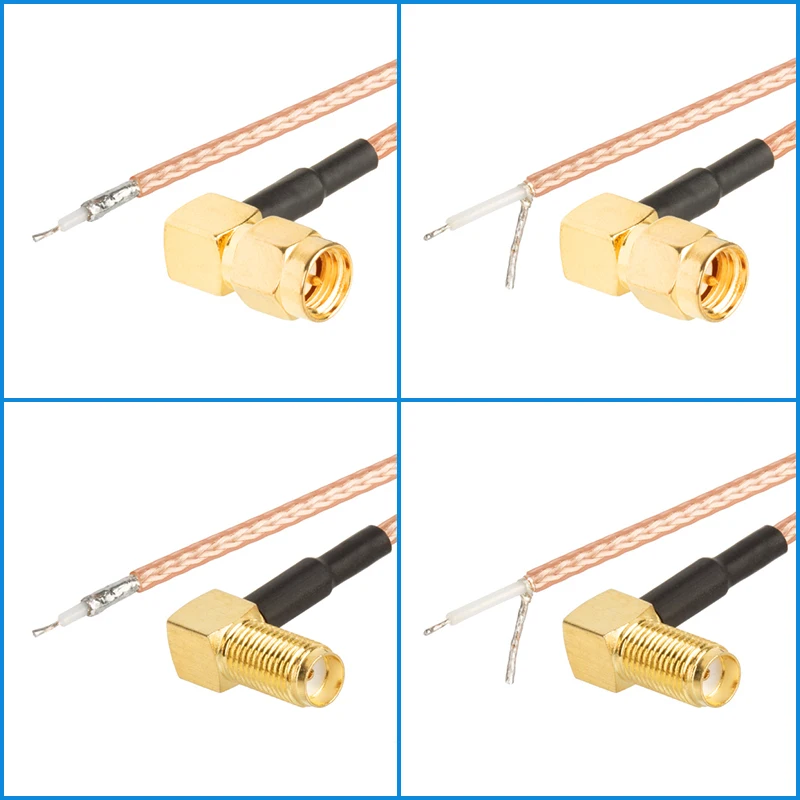 1 szt. Pojedyncza końcówka SMA żeński do PCB kabel z Pigtail RG316 do Router bezprzewodowy wi-fi GPS niska strata złącze przewodu wtyczka Jack