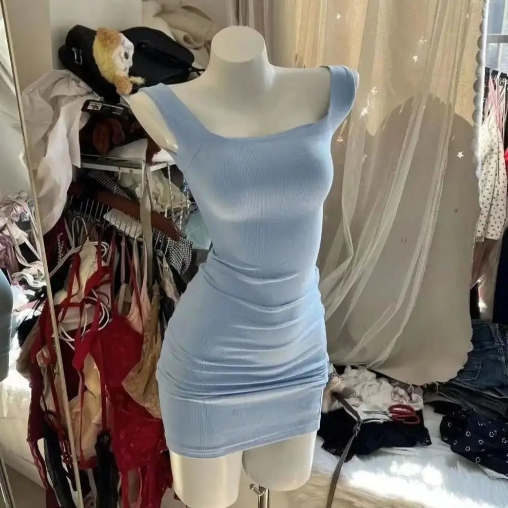 New Fashion Primavera Estate Donna Abito dal taglio basso Sexy Office Lady Wrap Hip Minigonna Ragazza Nightclub Abbigliamento casual Regalo per feste