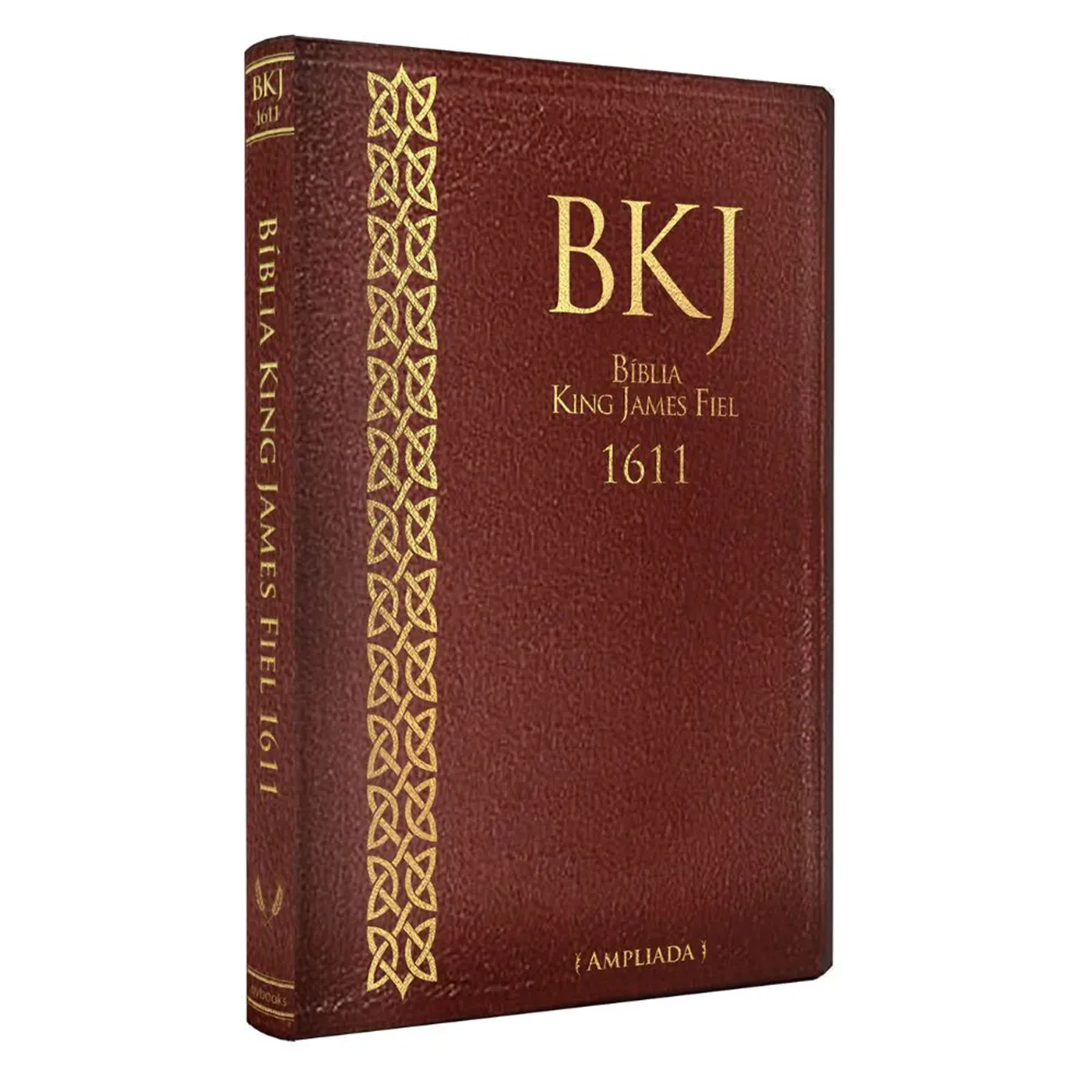 King James Bible BKJ Ultra Thin 1611 Magnified Brown