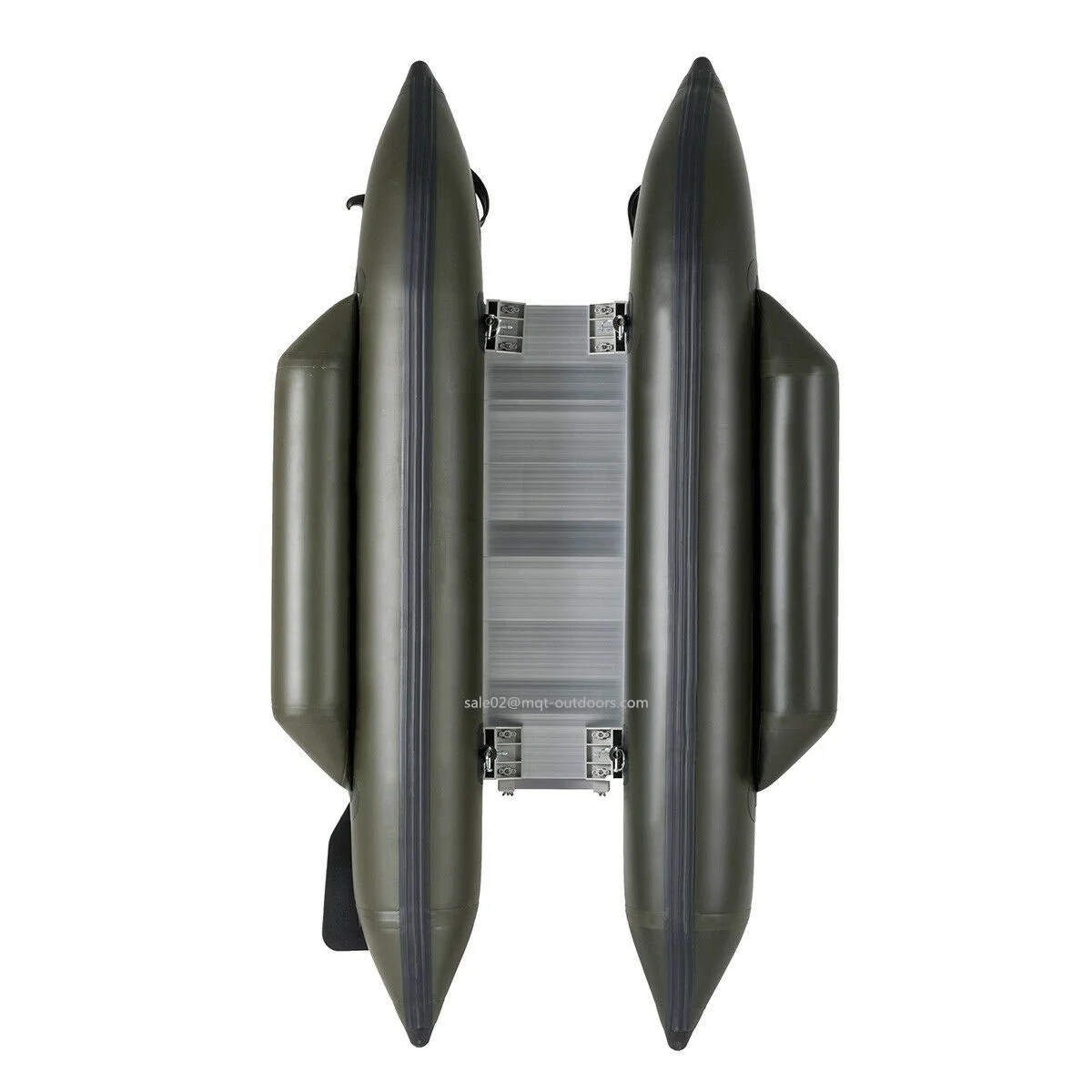 Cheap Price Mini Inflatable Pontoon Folding Boat for One Person Bass Fishing