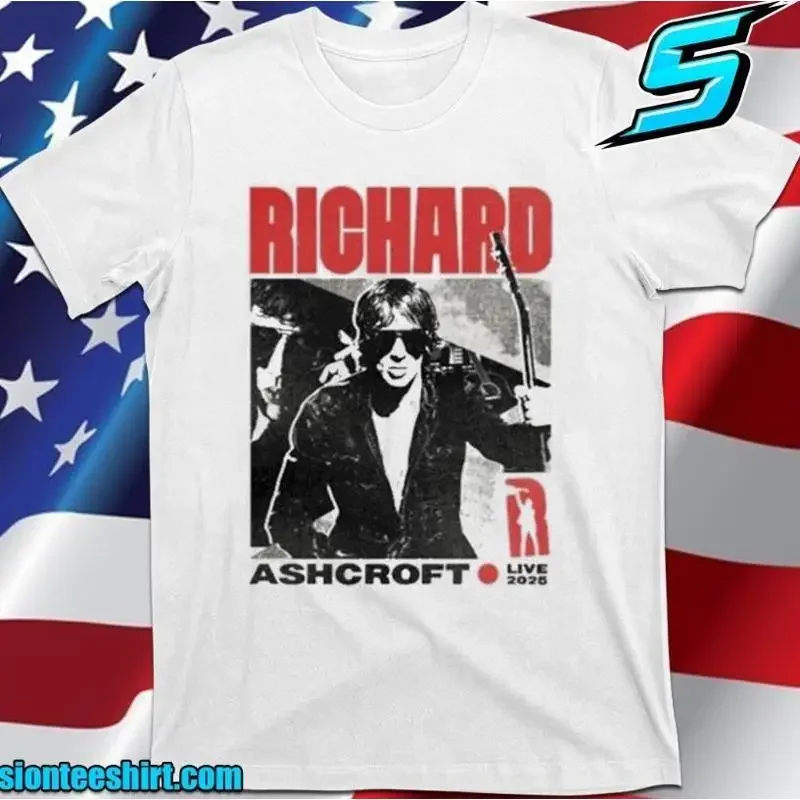 

Richard Ashcroft Ra Live 2025 Tour T Shirt