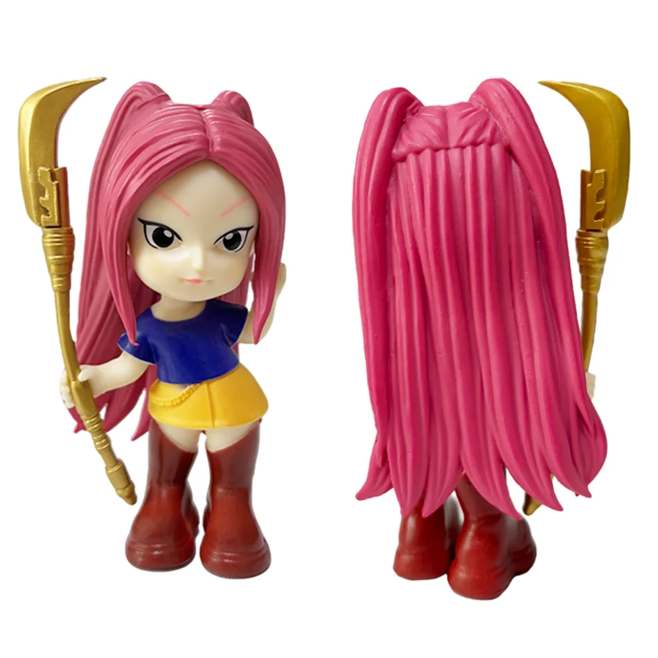 جديد الساحرة الصيادة مربع رومي زوي ميرا أنيمي بولي فينيل كلوريد مجموعة شخصيات سطح المكتب الحلي الأطفال الكبار هدية السنة الجديدة #5