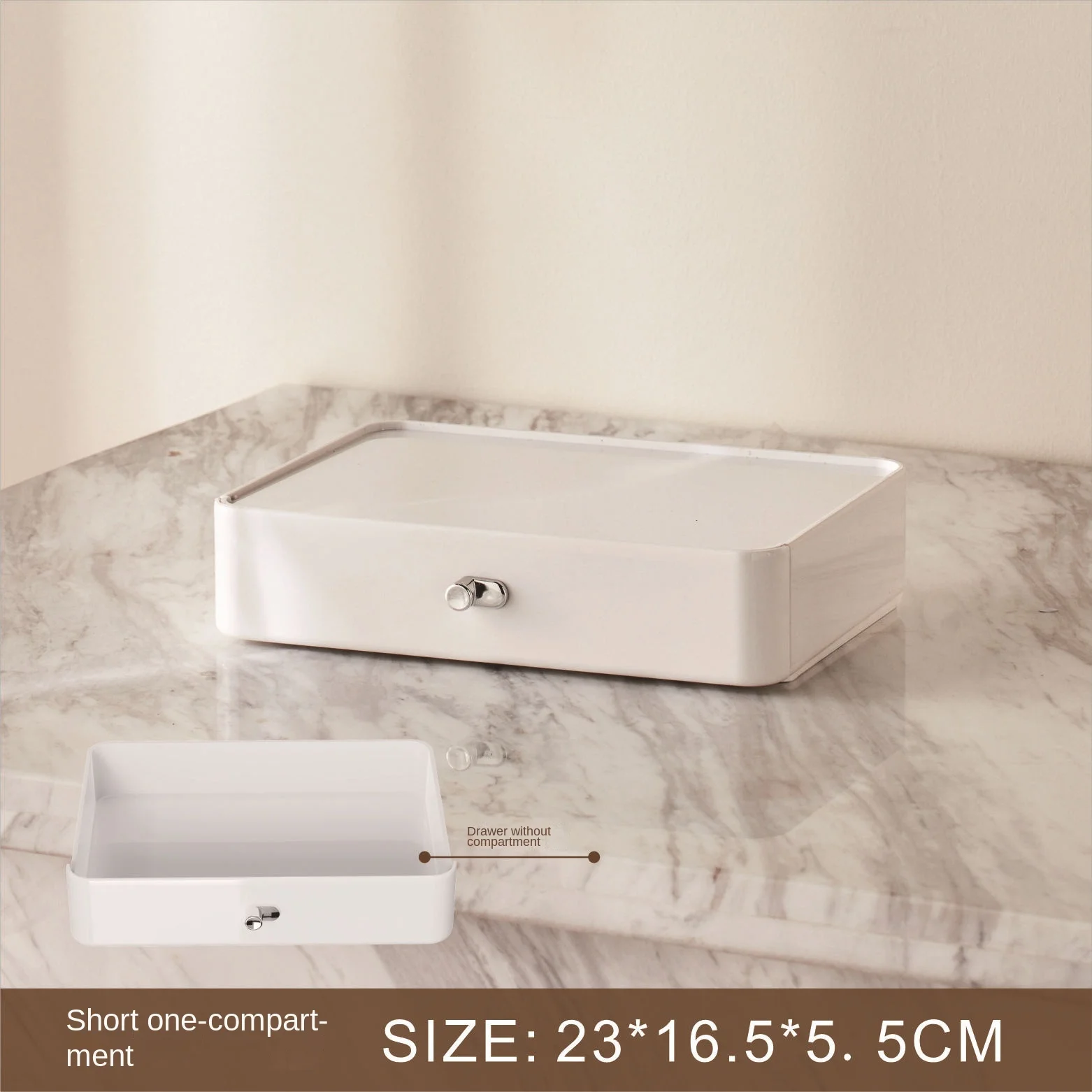 Makeup Storage Box Cosmetic Organizer Box Large Capacity Dustproof Desktop Drawer Make Up Drawer Jewelry Lipstick Rack Container