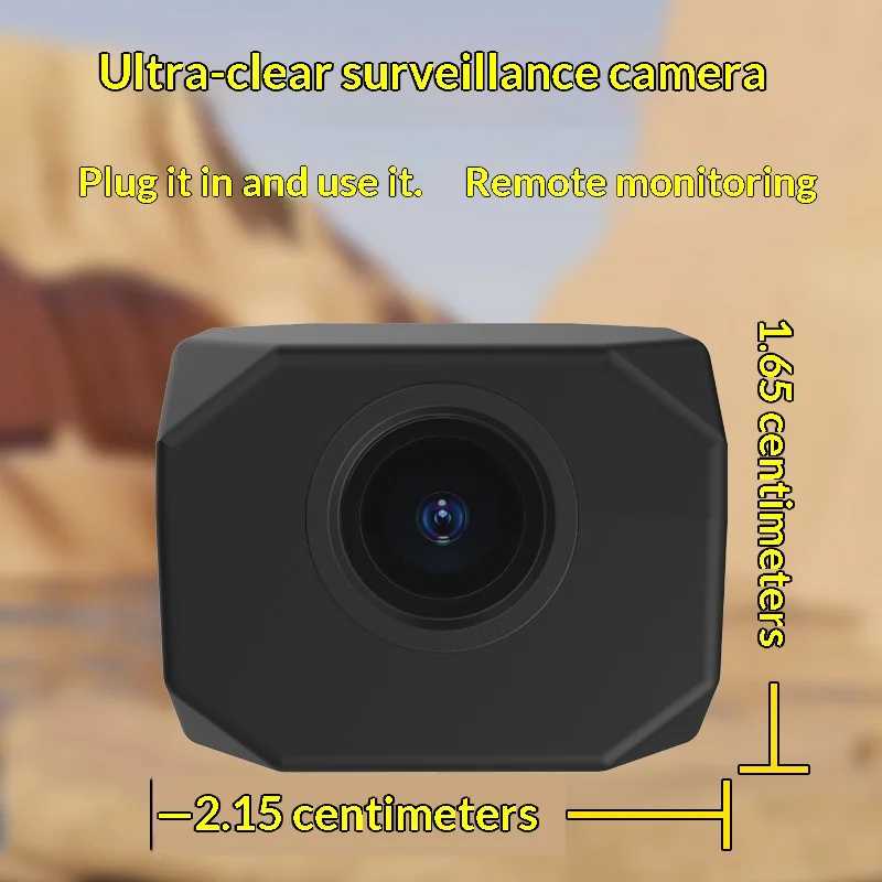 4K HD Mini Camera WiFi IP APP Remote Monitoring Lightweight Portable Camcorder Smart Home Surveillance Security Camera