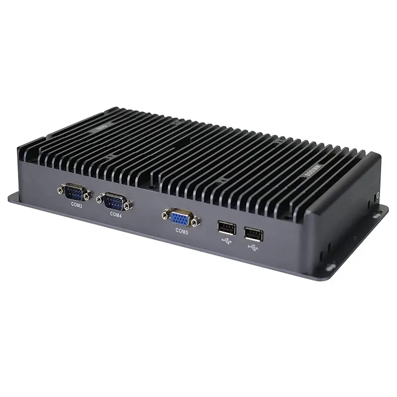 Partaker Fanless Mini PC Compter Industrial IPC Intel Core I3 10110U I5 8260U I7 10810U com 4 LAN TPM2.0 VGA HD 9-36V COM