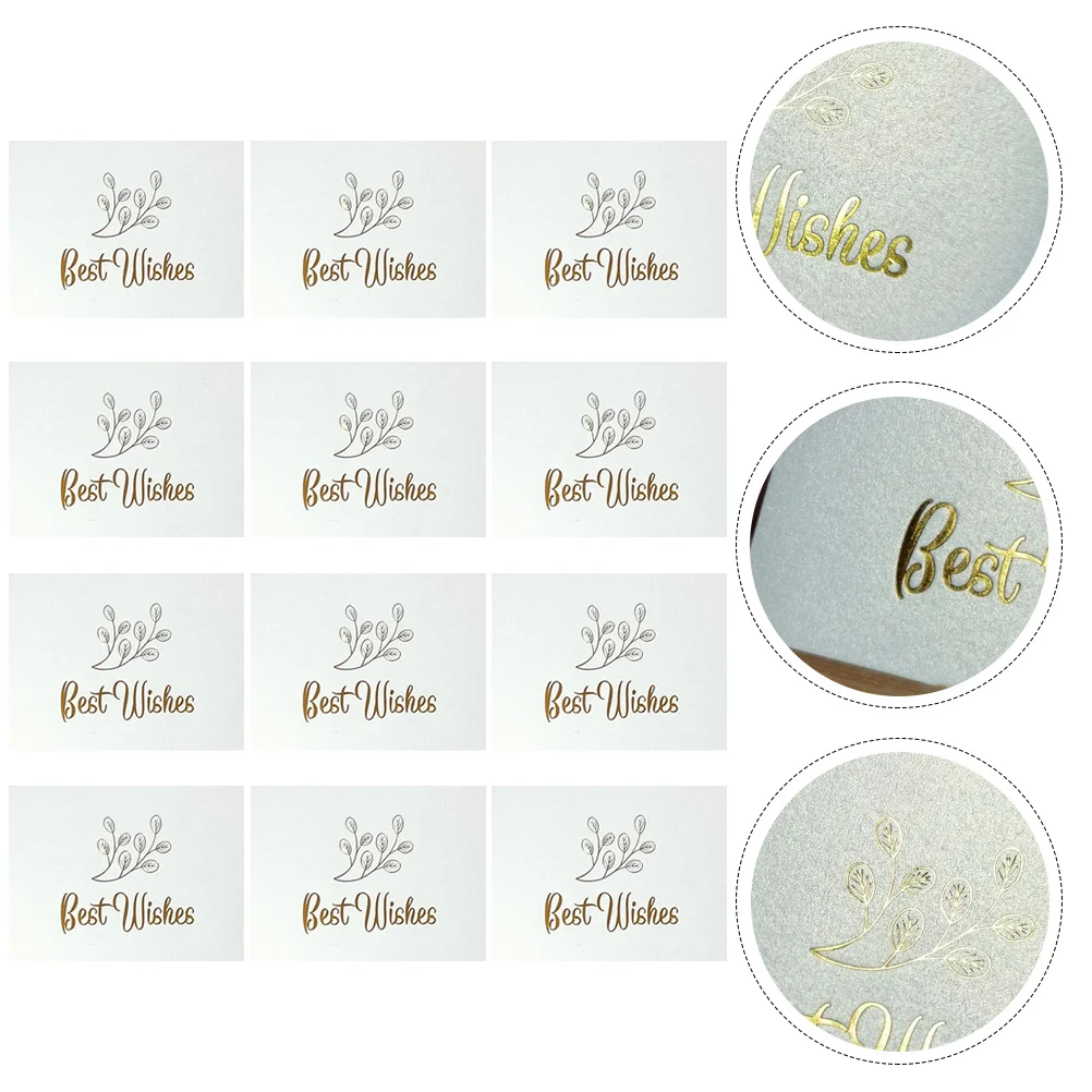100 шт., креативный подарок с благословением, праздничное поздравление, свадебные поздравительные открытки, рождественские украшения, открытки для любителей друзей