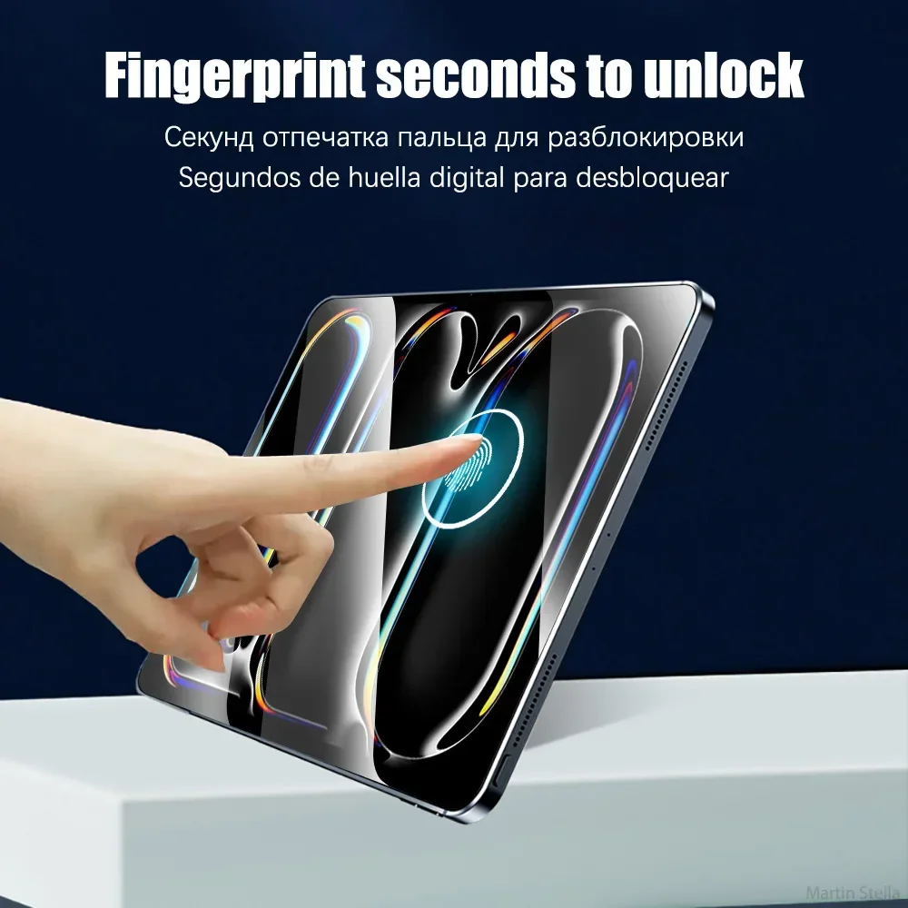 2Pcs HD Scratch Proof Tempered Glass Screen Protector For ipad Pro 11 2024 M4 Free Bubble Protective Film