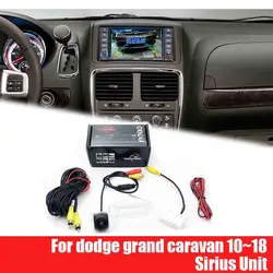 JIAYITIAN Rear View Camera For dodge grand caravan 2010~2016 Sirius Head Unit ADD Reversing Camera Fish Eye Camera Adapter kit