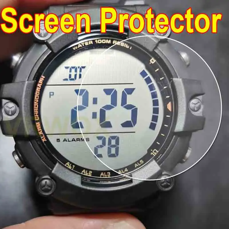 

2PCS/3PCS TPU Screen Protector For Watch AE-1500 GAE-2100WE AE-2100 GBD-H1000 MRW-200H HProtector Nano Explosion-proof Film
