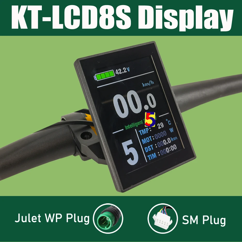 Ebike KT LCD3 display 24V/36V/48V KT-LCD3 Display LCD4 LCD5 LCD8S