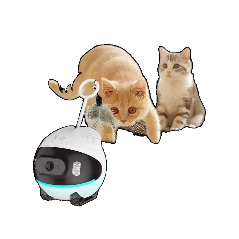 

Remote Interaction Auto Tracking pet Monitor Daily Vlog Smart Movable Pet Robot Camera WiFi Interactive