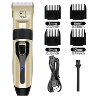 Dog Professional Hair Clipper Electrical Grooming Trimmer for Pets USB Rechargeable Cat Shaver Animals Haircut Machine 6