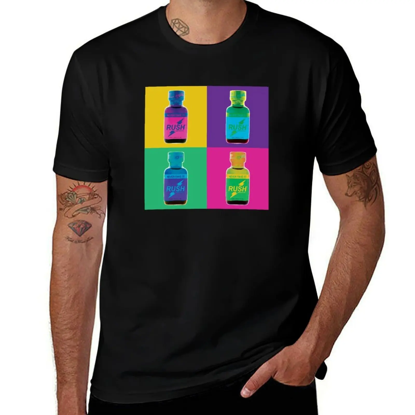 

PopArt Poppers T-Shirt Summer Casual Loose T-Shirt