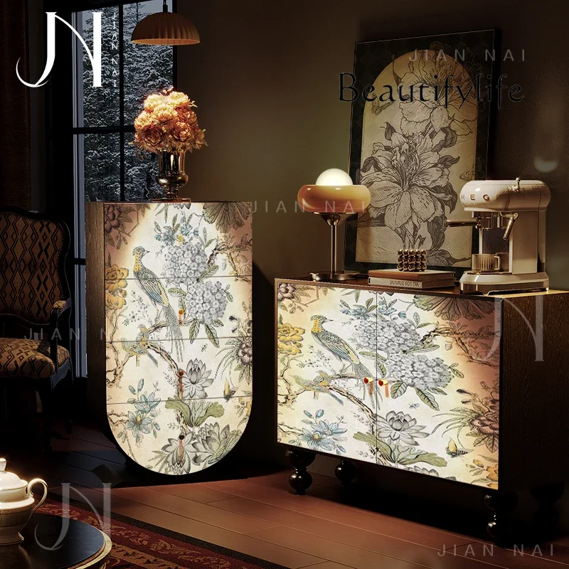 

tH R Garden Craft Living Room Cabinets Storage Filing Decor Librero Display Cabinets Accent Luxury Vitrina Chinese Style Furnitu