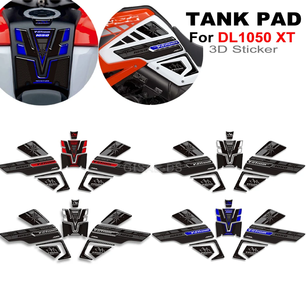 VSTROM DL1050 XT1050 For Suzuki VSTROM DL 1050 XT 1050XT DL1050 Adventure Protector Stickers Decals Tank Grips Pad Fuel Oil Kit