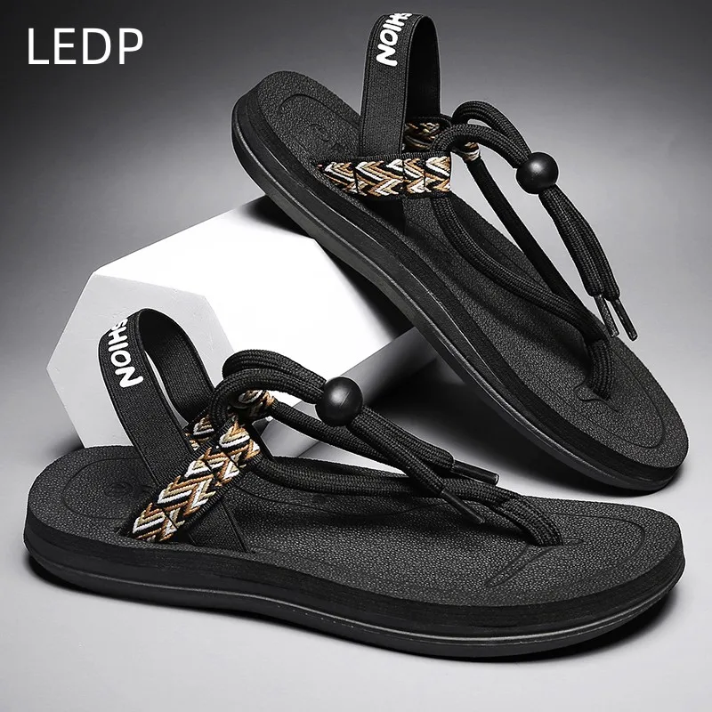 Couple Sandals Casual Outdoor Fashion Waterproof Comfortable Trend Versatile Breathable Wear-resistant Flat Shoes Summer Main