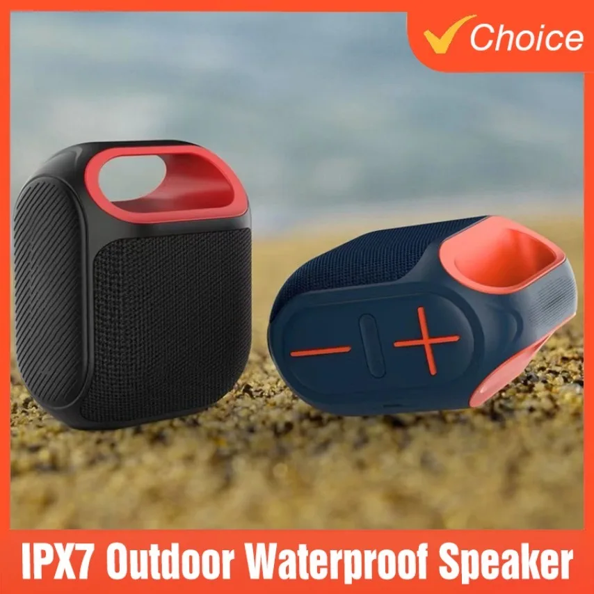 

High Power Wireless Bluetooth Speaker Outdoor Waterproof Speakers Subwoofer Long Life for TF/USB/FM/TWS Mobile Phone Universal