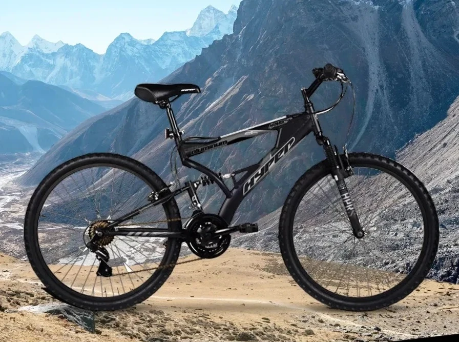 l Für Senglo de Montagne Havoc für Herren, Kader und Aluminium Grubger, Noir, 26-Po, für Une-Leitung und Douceur, la Polyvalenz