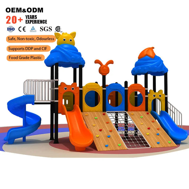 2026 Corrosion Resistant Powder Coating Finish Activity Adventure Center For Park And Kindergarten