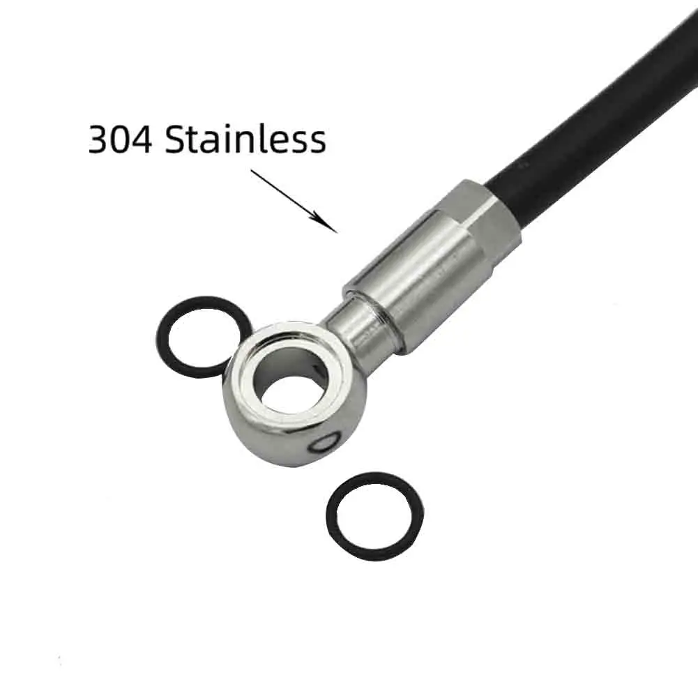 LXLT 자전거 자전거 포뮬러 R1 R1R Ro Rx T1 메가 라인 튜브 + 오일 바늘 + 올리브 + 고무 링용 2 미터 브레이크 호스 키트