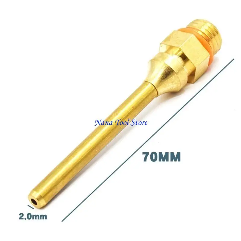 31GJ Melt Copper Nozzle Long Short Small-bore Large Dia 2x34mm 2x50mm