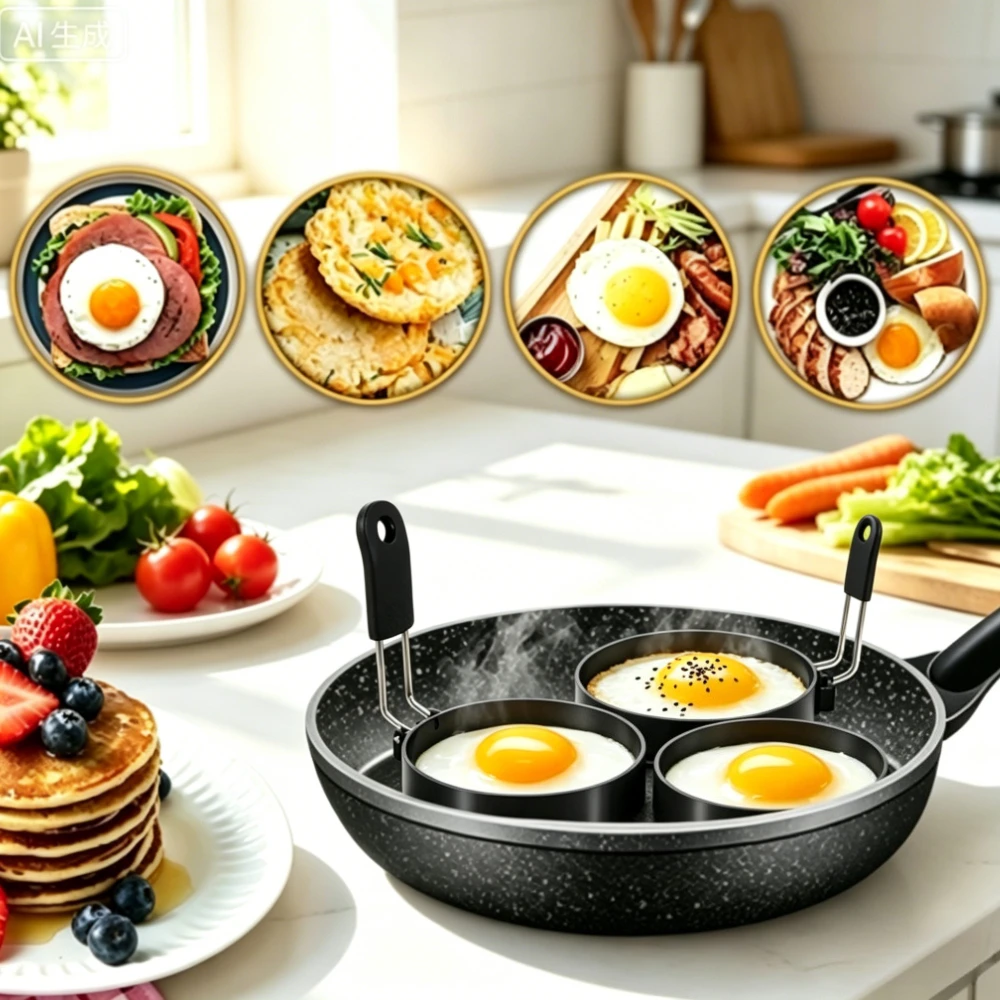 Forma do smażenia jajek i nale – Breakfast Sandwich Maker recenzja i cena
