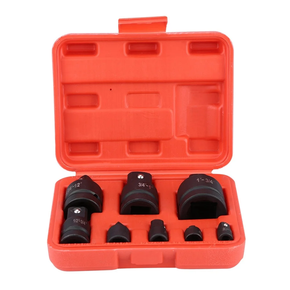 

8pc Socket Convertor Adaptor Reducer Converter Adapter Set 1/4" 3/8" 1/2" 3/4" 1"