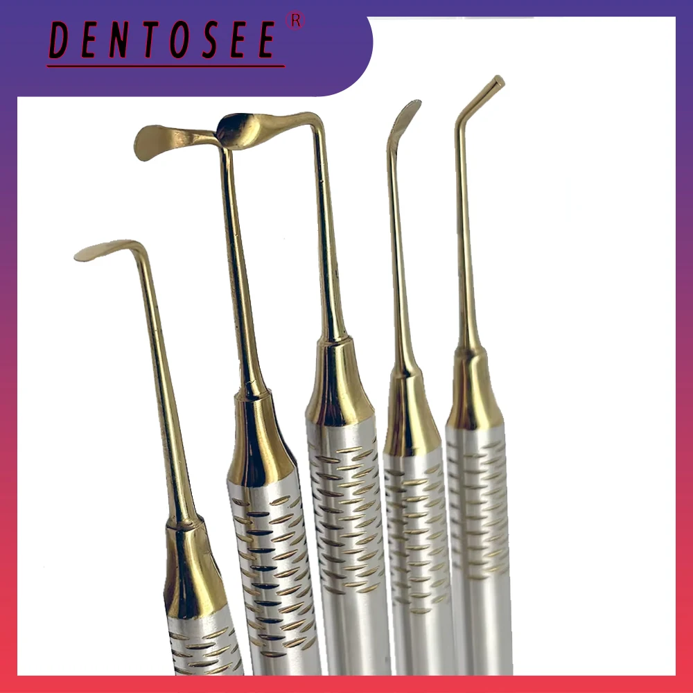 

Dental Sinus Lift Elevator Tool Kit - Stainless Steel Double-Ended Surgical Instruments for Implant and Sinus Lift Surgery