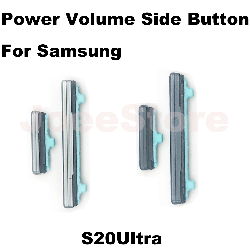 Power Volume Side Button für Samsung Galaxy S20 S20plus S20Ultra S20fe Power On Off Schalter Steuert aste externe Kunststoff taste