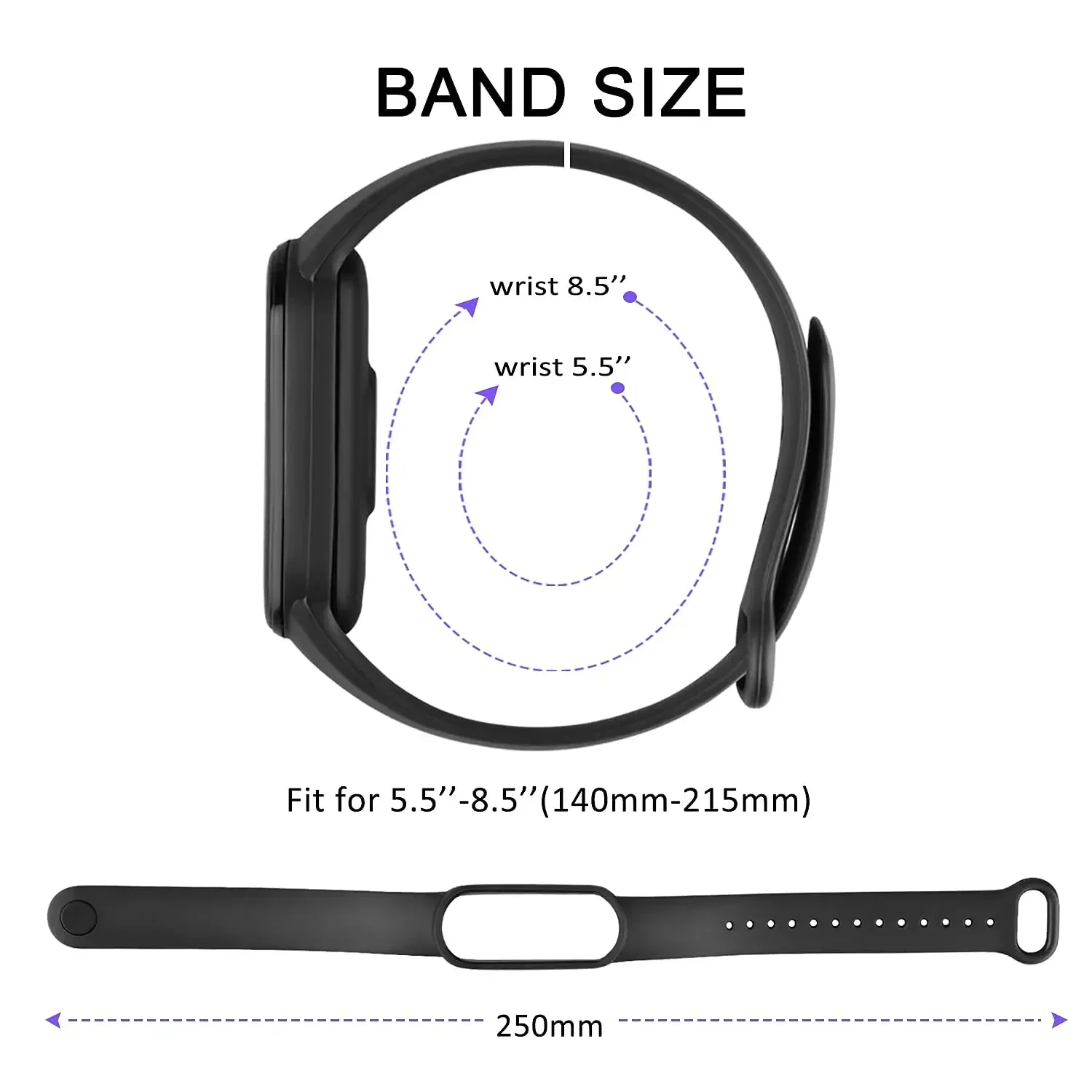 อย่างเป็นทางการซิลิโคนสําหรับ Xiao mi mi Band 4 5 6 7 สร้อยข้อมือกีฬานาฬิกาสายรัดข้อมือ mi band 4 mi band 7 Correa mi band 3 4 5 6 7 Band