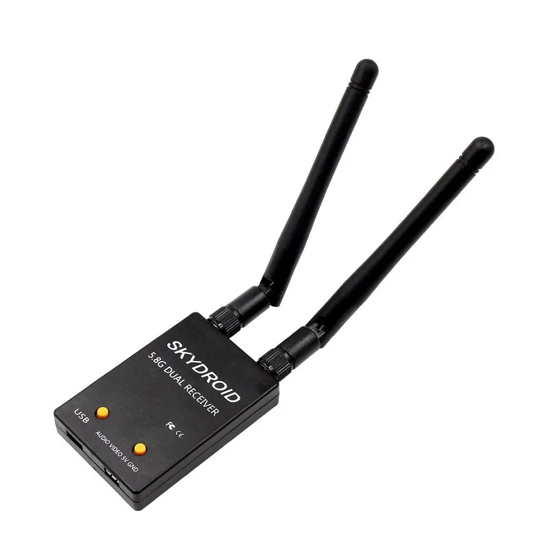 SKYDROID 5.8G Mobile Image Transmission UVC Dual Receiver OTG Aerial Traverse FPV Aerial Model Image Transmitter