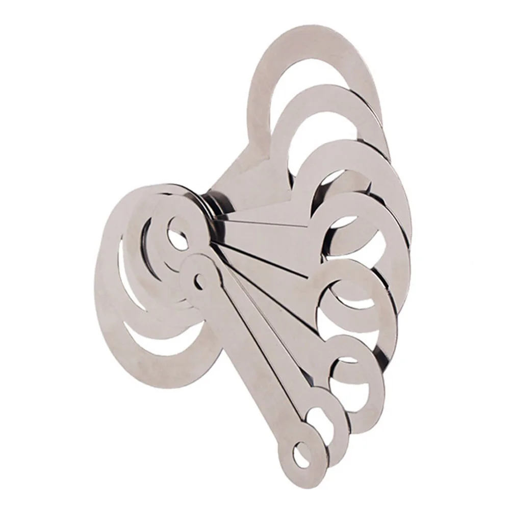 

8 PCS/Set Saxophone Mat Tool Pad Leveling Rings along with IRON Instrument Pads Repair Cushion
