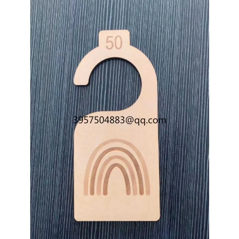 divisor de armário divisor de madeira cabide divisor