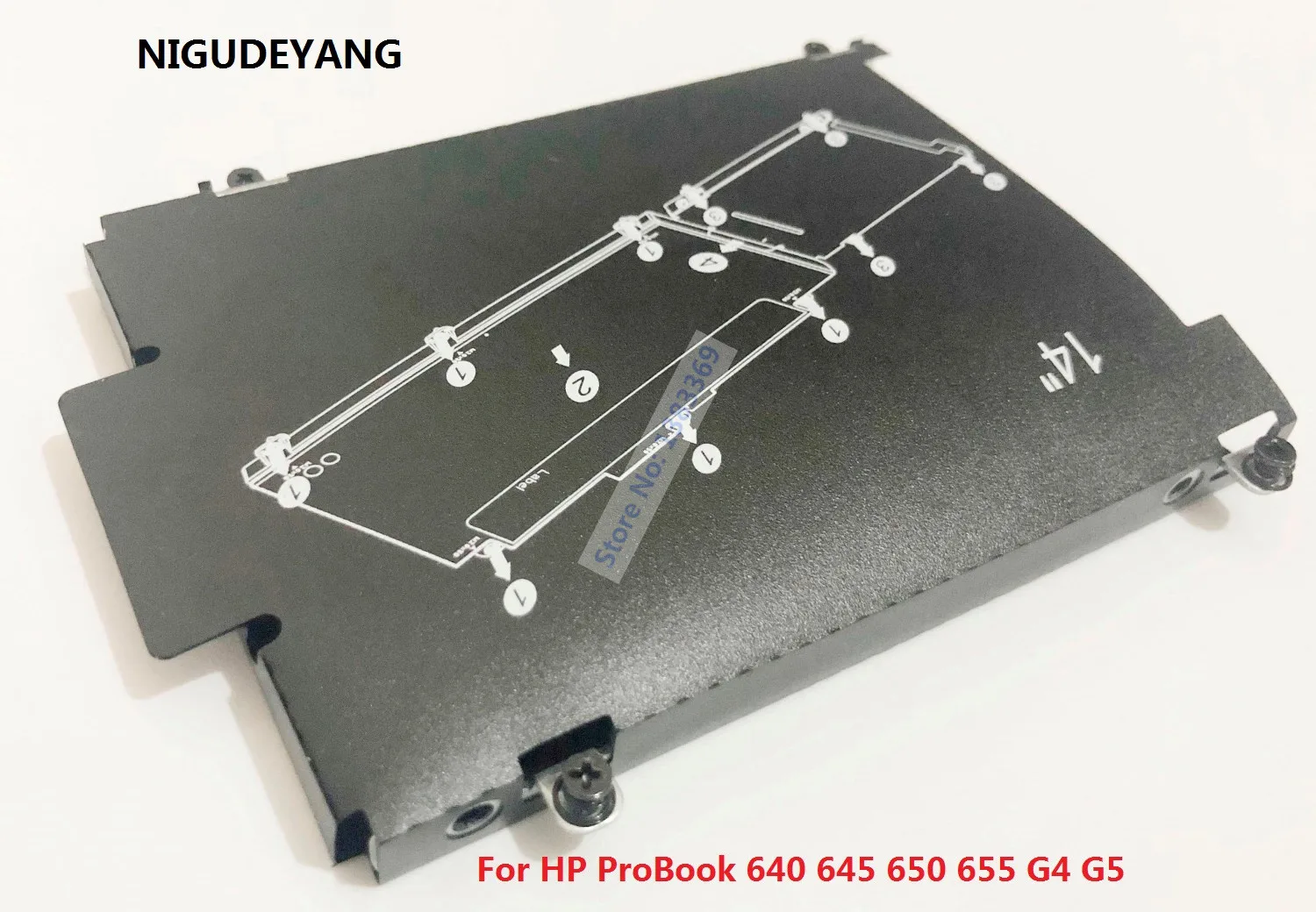 SATA HDD SSD 2.5 Hard Drive Bracket Caddy Frame Tray for HP ProBook 640 645 650 655 G4 G5