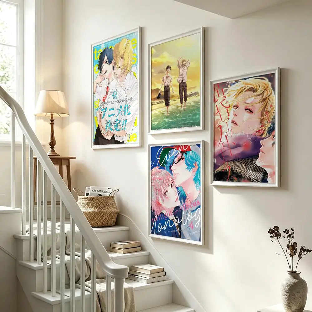 comic Tasogare Out Focus Poster Poster HD Waterproof Self-adhesive Art Print Wall Decor for Bedroom Living Room Gift