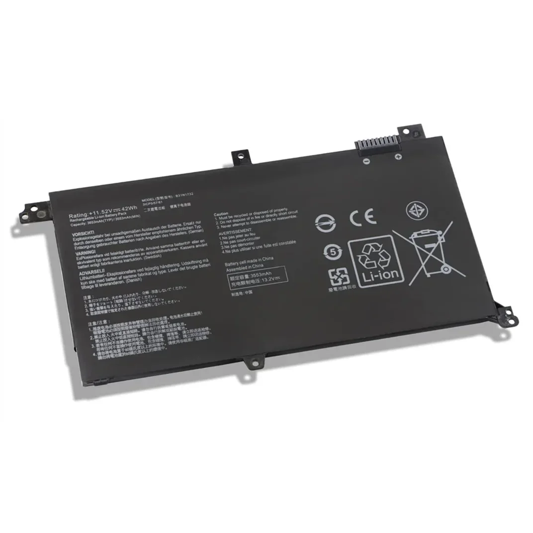 B31N1732 bateria do Asus VivoBook S14 S430FA S430FN S430UA X430UN X430UA X430FA X430UF X430FN X571LH X571GT R430FA R430FN