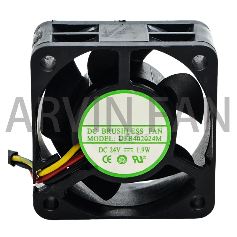 

Brand New Original DFB402024M 4cm 4020 40mm Fan DC24V 1.9W 3 Line Double Ball Inverter Switch Server Cooling Fan