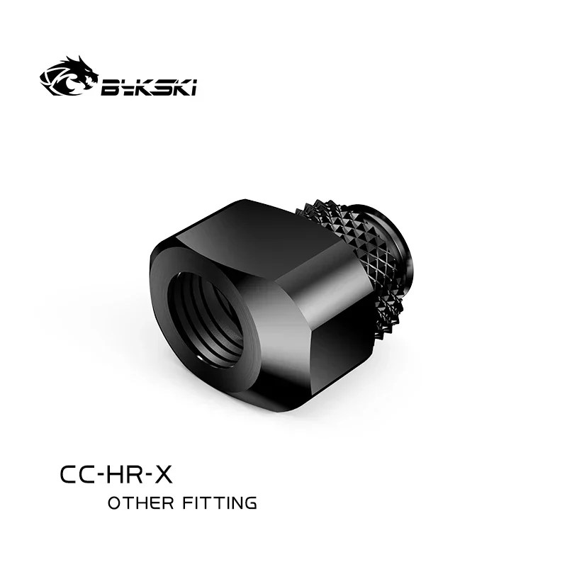 Bykski G1/4 ''10/15/mm Excentrische Fitting 360 Graden Vrij Draaibare Gewrichten Computer Waterkoeling Offset adapter Connector CC-HR-X