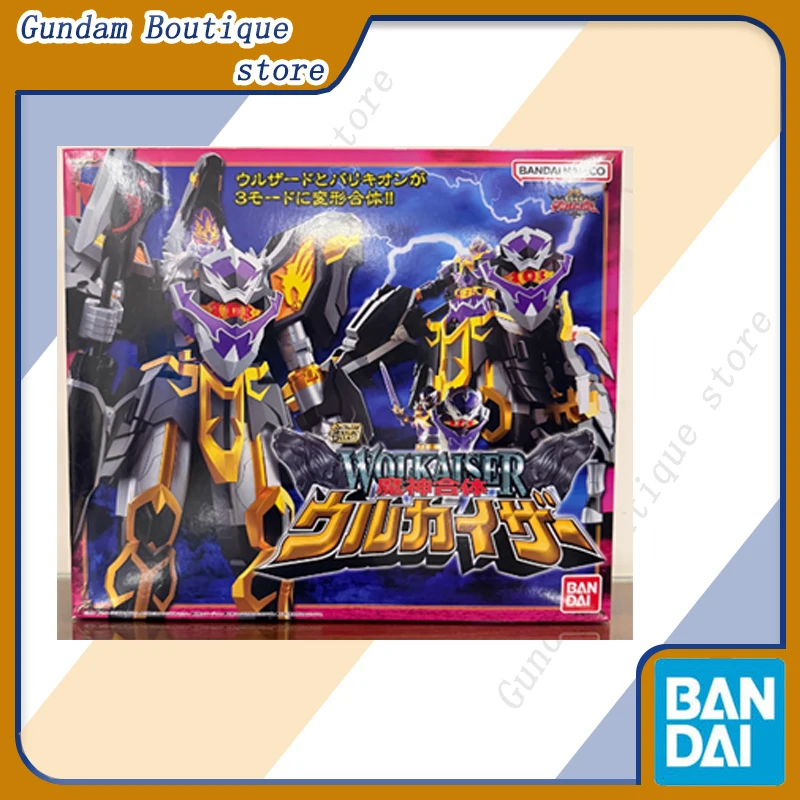 

Bandai натуральная SMP Mahou Sentai Magiranger Черный волк Цезар Демон Бог комбинированная аниме фигурка в сборе модель игрушки подарок ребенку