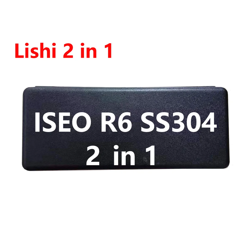 Lishi 2 in 1 ISEO R6 SS304 2in 1 Tool