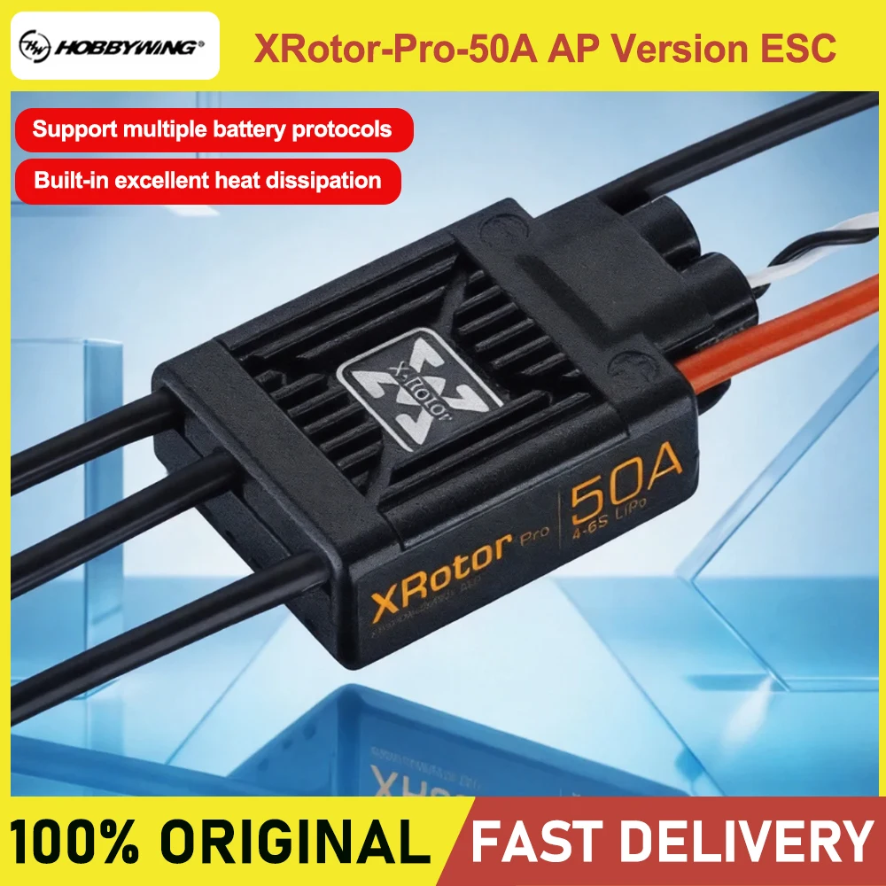 HOBBYWING XRotor-Pro-50A ESC APAC Version Multi-rotor Drone Electronic Speed Controller 2Pcs/Set